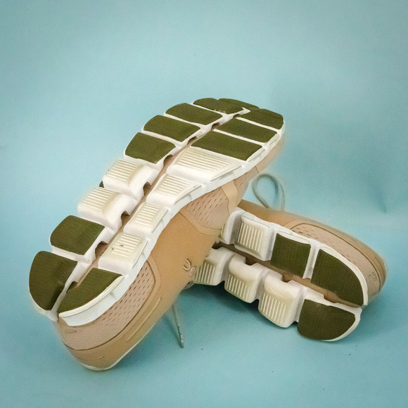 On Cloud Women's Size 10 Pink Green Cloud 5 Low Lace Up Running Shoes Sneakers - Picture 5 of 7